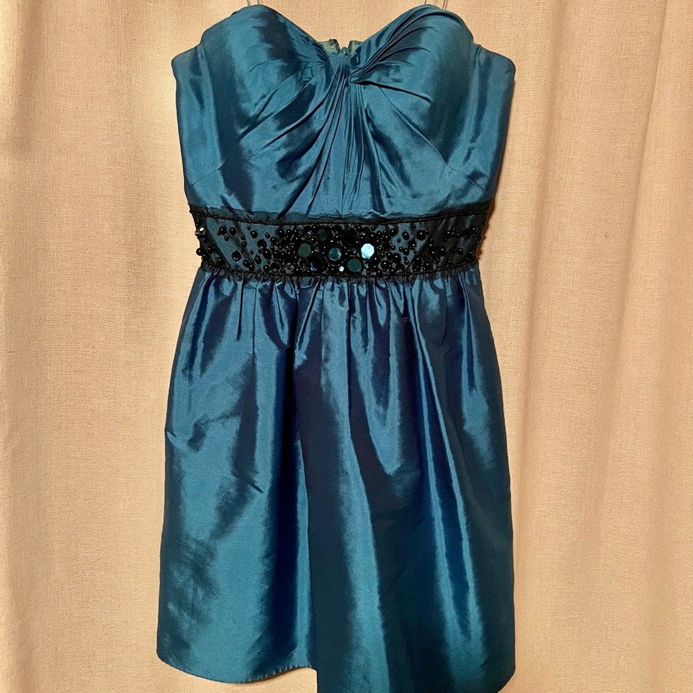 Aqua Blue Homecoming Dress